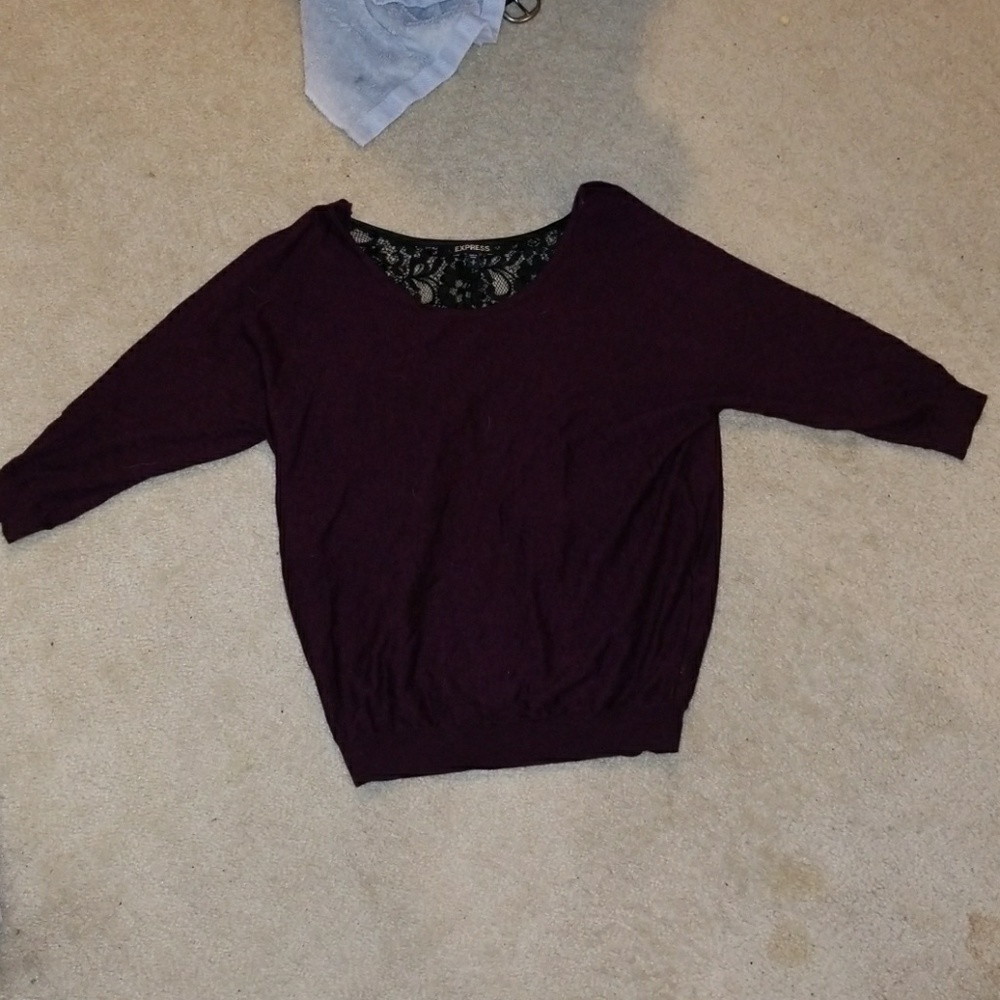 Quarter sleeve shirt from Express